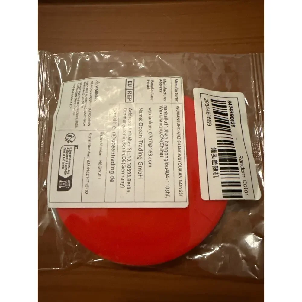3 Pack Pet Food Red Can Covers Universal Can Lids Safe/Silicone Bags Food